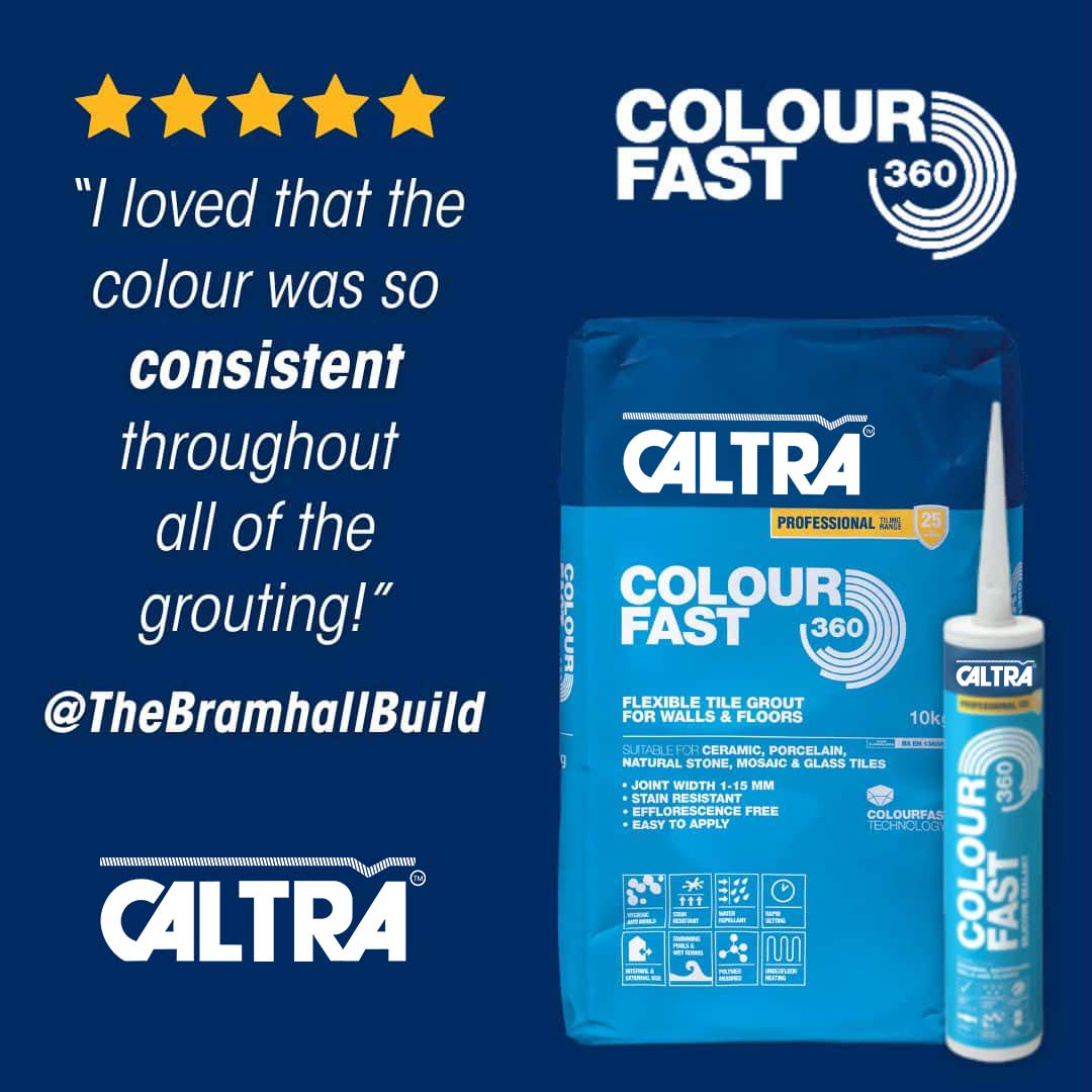 CALTRA COLOURFAST 360 REVIEW | CALTRA BUILDING PRODUCTS REVIEW | CALTRA REVIEW | COLOURFAST 360 TILE GROUT REVIEW | CALTRA BUILDING PRODUCTS